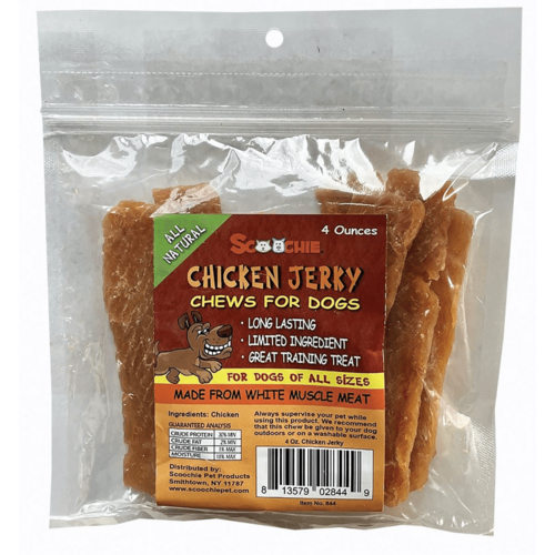 All-Natural Chicken Jerky Dog Treats - Dental Health Chews