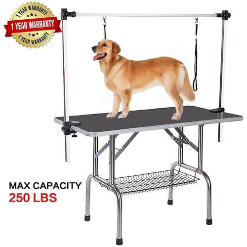 36" Professional Pet Grooming Table - Adjustable Height